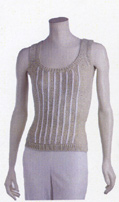 Adrienne Vittadini Dianna Knitting striped tank knitting pattern