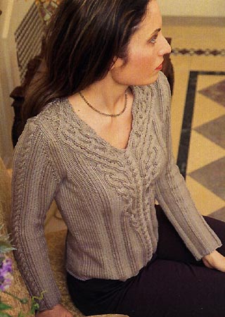 Adrienne Vittadini Trina knitting yarn, merino wool & cashmere knitting yarn, Vittadini Trina knitting pattern