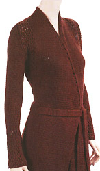 Adrienne Vittadini Fall Collection 2003 Vol 21 Trina 3/4 length Cardigan