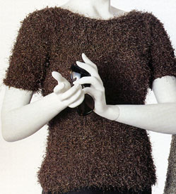Marcella Shortsleeve Pullover knitting pattern; Adrienne Vittadini Fall Collection 1997 vol 9